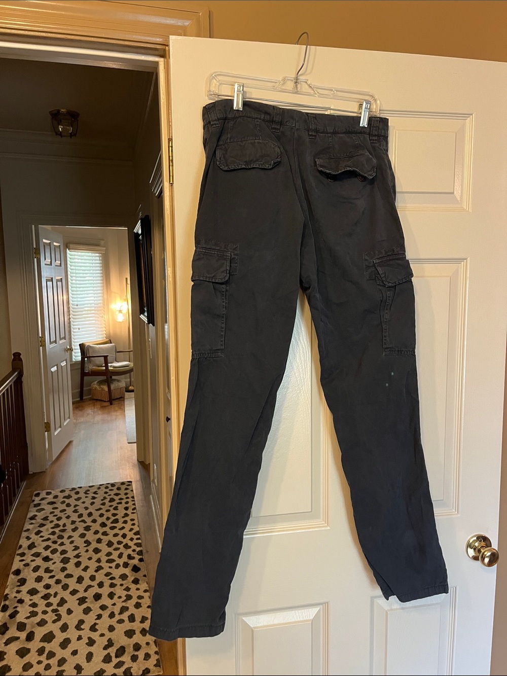 Brunello Cucinelli Men's Navy Cotton Chinos - Picture 3 of 3